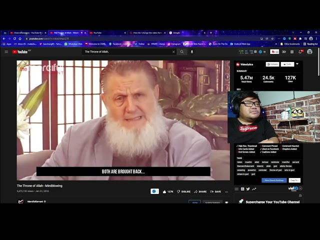 Mr Mat Channel Reaction to The Throne of Allah