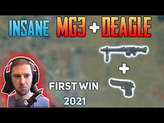 AMAZING MG3 + DEAGLE 💀 ChocoTaco first win SOLO FPP 2021 | PUBG Highlights TOP 1 #310