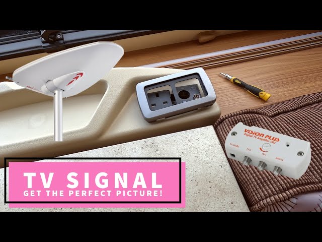 Get The Perfect Caravan TV Signal, No Fuzz Here! 📺 📡 💡#caravan