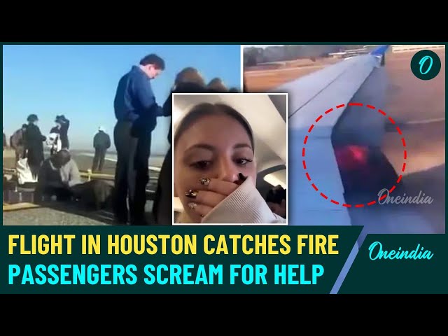 Houston United Airlines Flight Fire: Another Disaster Hits U.S. as Plane Catches Fire During Takeoff