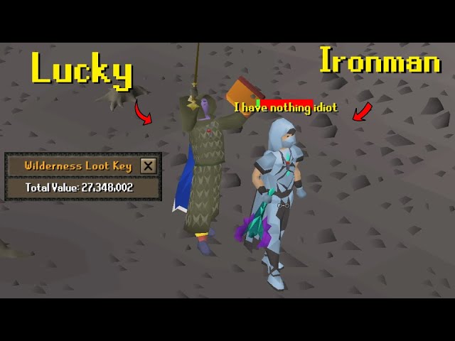 He found an Ironman doing a Clue... and made BANK