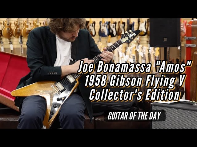 Joe Bonamassa "Amos" 1958 Gibson Flying V Collector's Edition | Guitar of the Day