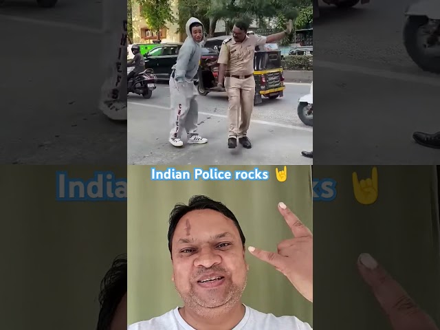 Indian Police rocks 🤘 #shorts #indianpolice #police #indian #salute