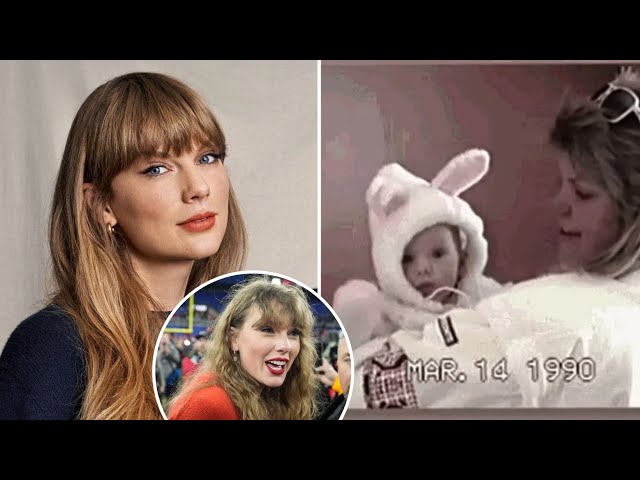 Taylor Swift Wears a Bunny Outfit as a Baby in Throwback Clip from Easter 1990 with Mom Andrea