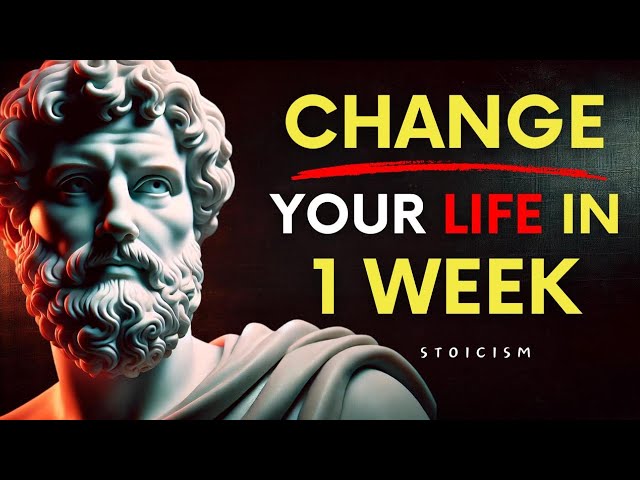 5 HABITS that CHANGED my LIFE in 1 WEEK | Stoic Philosophy