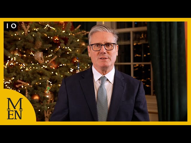 Keir Starmer's first Christmas message to the nation as Prime Minister