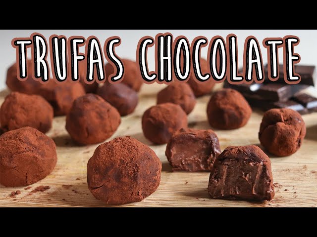 🍫RECETA TRUFAS DE CHOCOLATE VEGANAS 🍪