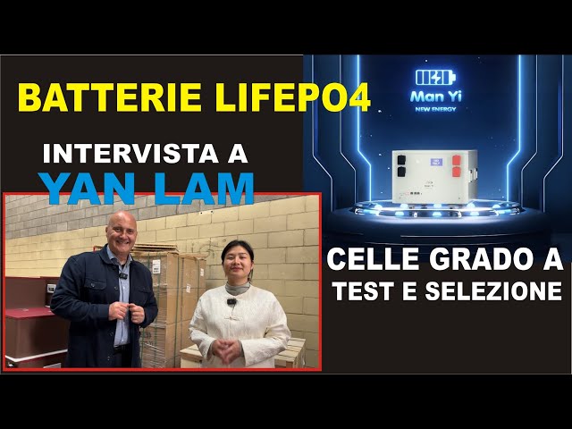 INTERVISTA A MANYI BATTERIE LIFEPO4 #fotovoltaico