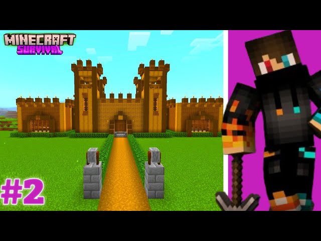 Minecraft Survival Series – Castle Build Part 2 | Expanding the Kingdom