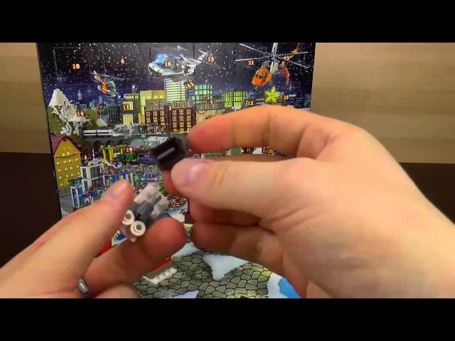 LEGO City 2014 Advent Calendar Opened Review 60063