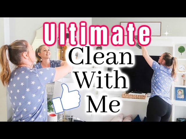 ⭐ULTIMATE CLEAN WITH ME 2019 | EXTREME CLEANING MOTIVATION | ALL DAY CLEAN WITH ME