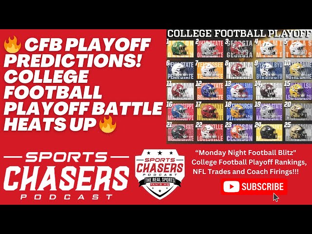 CFB Playoff Chaos & NFL Trade Shockers!