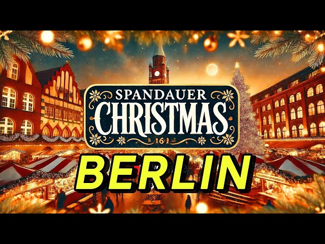 ✨ German Christmas Market 🎄MUST SEE Christmas Market Berlin 2025 🎄 BERLIN Spandau Walking Tour 2025