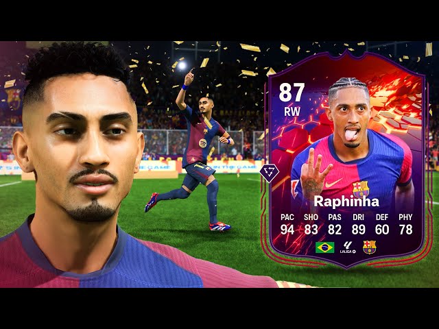 87 Trailblazers SBC Raphinha.. JUST WATCH THIS! 🤯 FC 25 Player Review