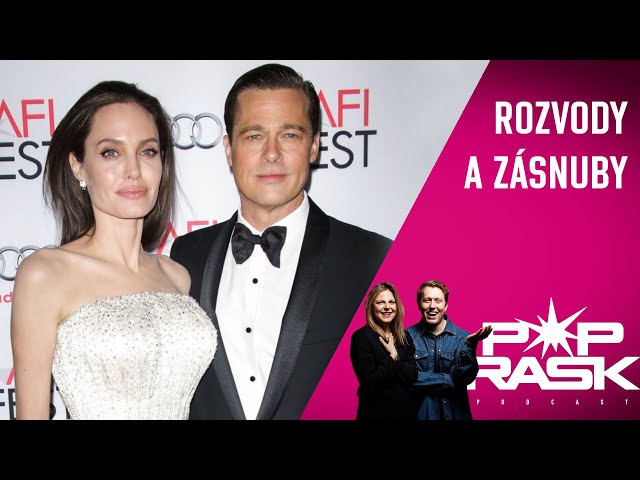 POPRASK #37 Angelina Jolie se rozvedla, Zendaya se vdává a stačí v Bacheloru ‘vyhrát’ Honzu?