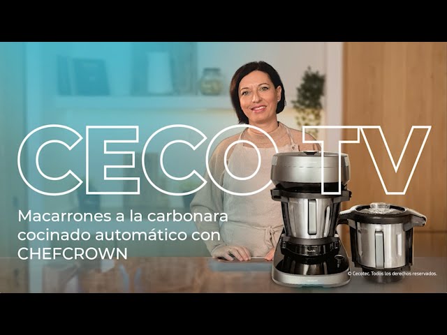 CecoTV Macarrones a la carbonara cocinado con Mambo