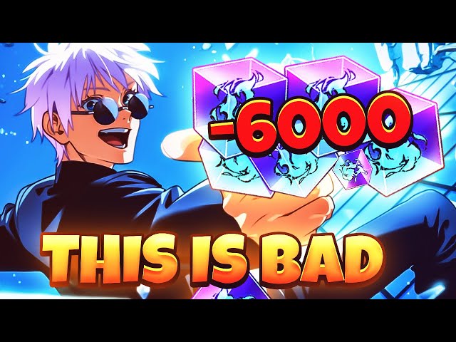 6000 Cubes LOST - 100 Day Gift SKIPPED. This is Downright HORRIBLE  | JJK: Phantom Parade