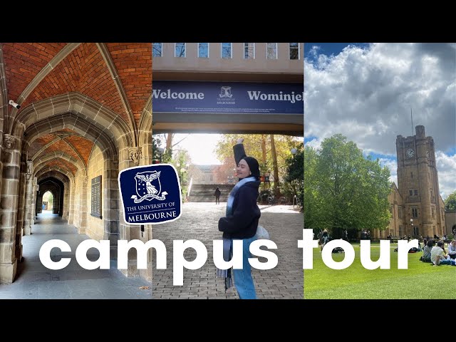 university of melbourne campus tour!