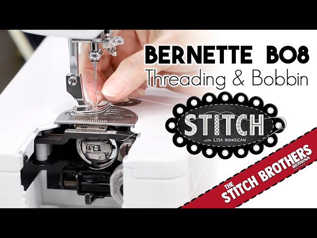 Bernette B08 | Threading the Machine and Changing the Bobbin | Bernina | Barb | Primitive Gatherings