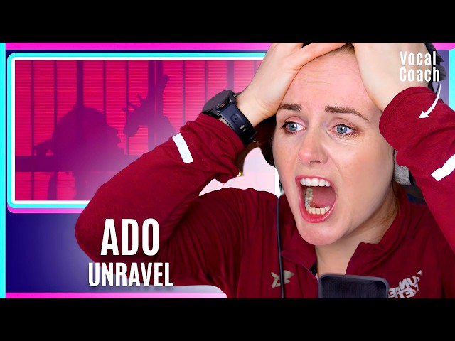 Who Is She?! | Ado - Unravel | Vocal Coach Reacts & Analysis