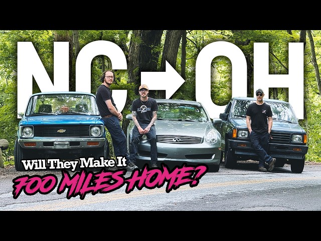 $3000 Car Roadtrip Challenge: Will They Make It Back From NORTH CAROLINA to OHIO?