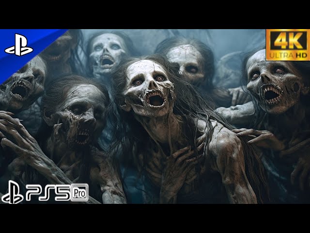 MOSCOW ZOMBIE SWARM (PS5 PRO) World Highest Graphics Game Gameplay [4K HDR 60FPS PS5] World War Z