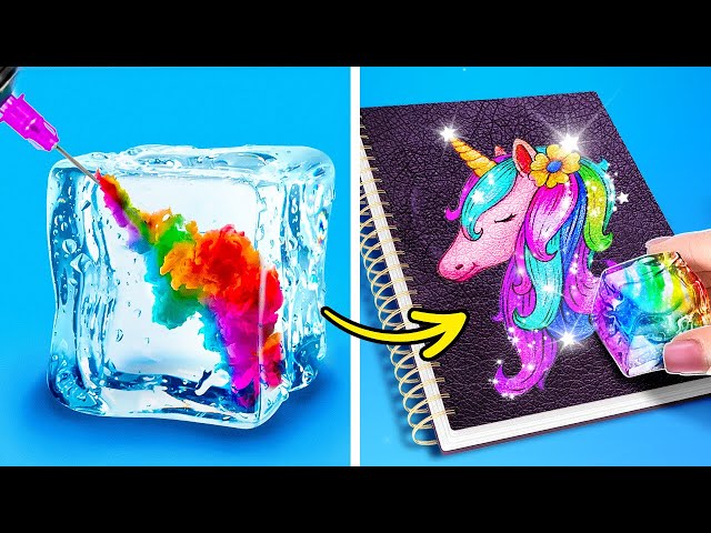 NEW CREATIVE RAINBOW ART CHALLENGE! 🌈✨ Cute Drawing & Painting Hacks By 123 Go LIVE!