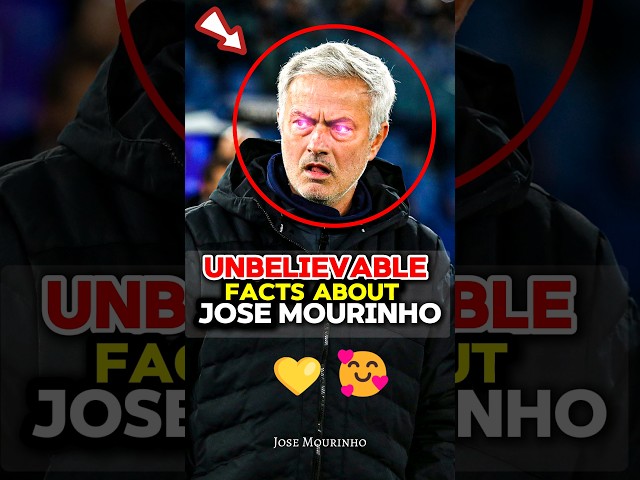 Mourinho's Secret Life: 5 Facts That Will Surprise You!