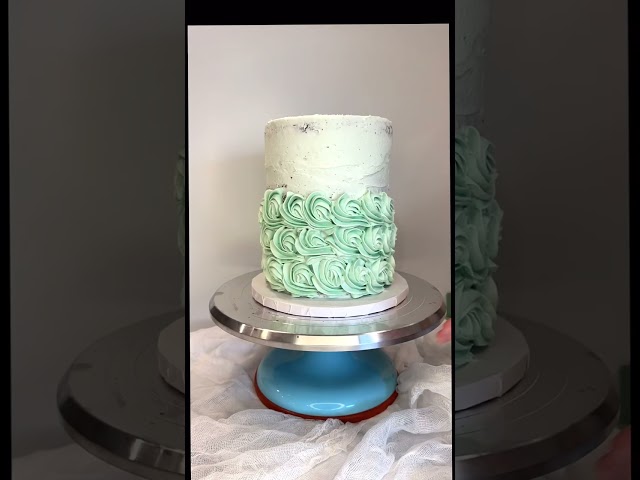 Rosette cake tutorial