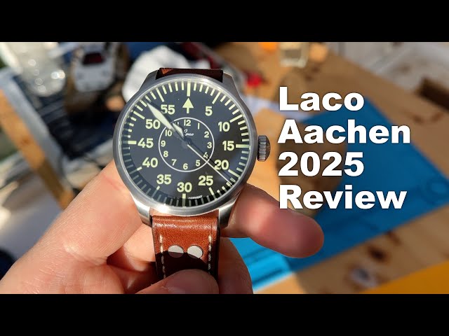 Laco Aachen 42mm Flieger: 100 Years Strong, German-Made Affordable Watches