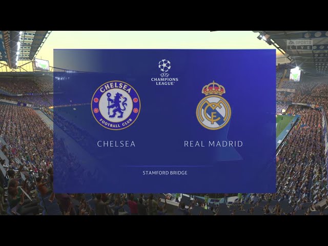 FIFA 23 Chelsea vs Real Madrid Champions League Quarter Final 2nd leg PS5 gameplay