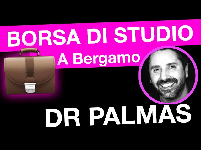 Borsa di Studio Dr Palmas: 2.000€ al mese