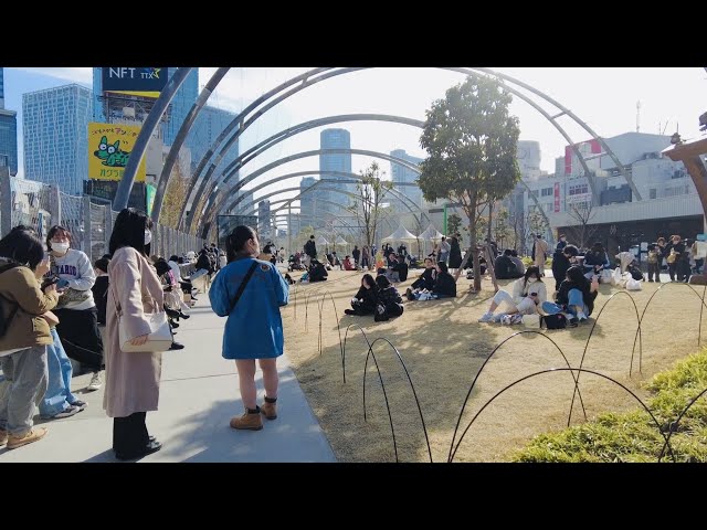 Sushi and Miyashita Park, Shibuya's newest facility.