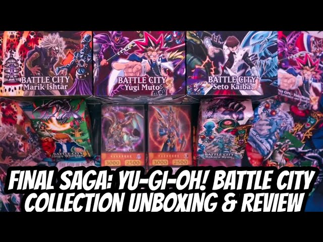 Final Saga Yu-Gi-Oh! Battle City Deck Unboxings & Review: Yugi, Kaiba, Joey, Marik, Bakura & MORE!