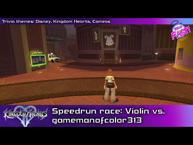 Kingdom Hearts II Final Mix - Think Fast! - GDQ Hotfix Speedruns