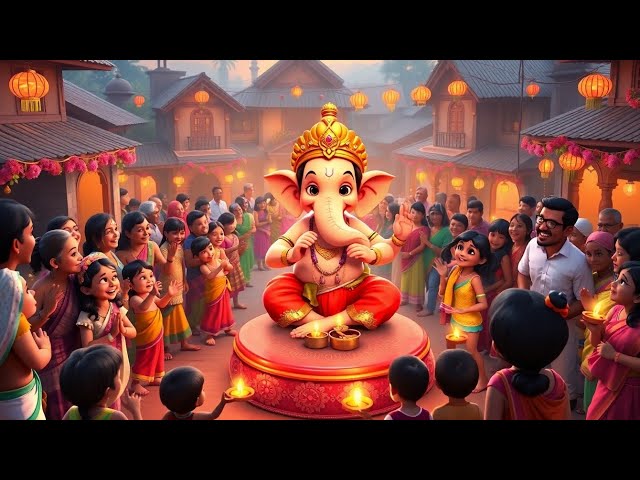 Ganpati Bappa Morya | गणपति बाप्पा मोरया, मंगलमूर्ति मोरया #ganesh #hindi #story