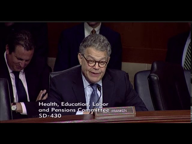 Sen. Al Franken Questions Patrick Pizzella, July 13, 2017