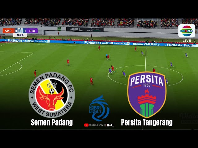 🔴Semen Padang vs Persita Tangerang - Indonesian Liga 1 2024/25 | Football Match