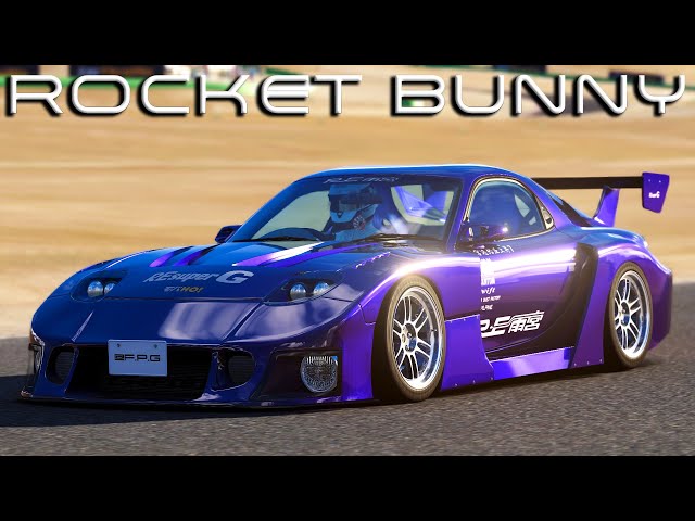 ASSETTO CORSA - Best Sounding 405HP Mazda RX-7 FD3S Rocket Bunny @Big Willow