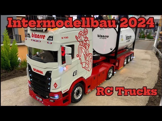 Intermodellbau Dortmund 2024 RC Trucks in Action