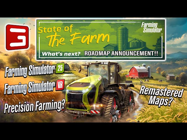 “STATE OF THE FARM” WHAT’S COMING NEXT ON FARMING SIMULATOR?!