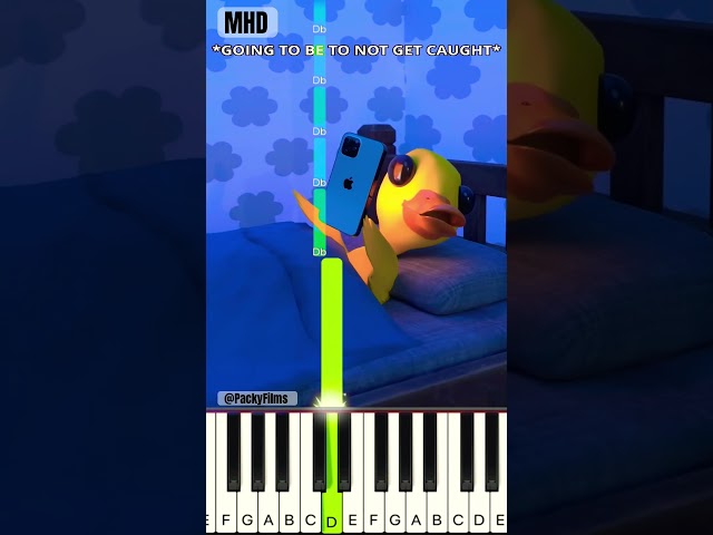 VIDEO GAMES AT 3 AM @packyfilm - Piano Tutorial