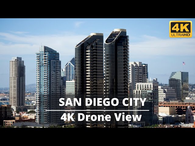 San Diego City 4k California by drone | San Diego City tour | San Diego City skyline | #SanDiego