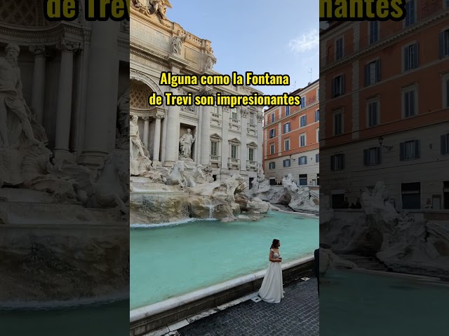 Fuentes de Roma...Es esta la más fea? 🤔 #shorts #viajes #roma #italia