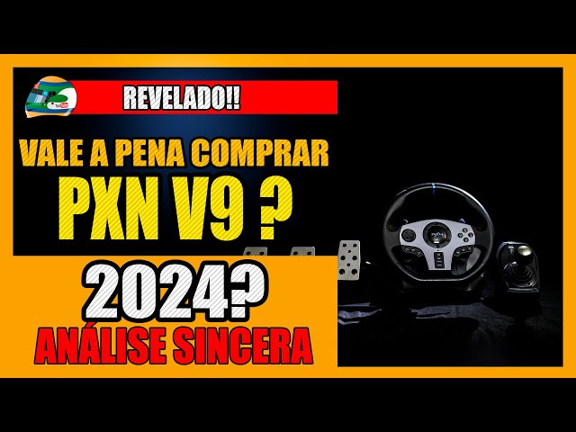 VALE A PENA COMPRAR O VOLANTE PXN V9? | PXN V9 (review brasileira básica)