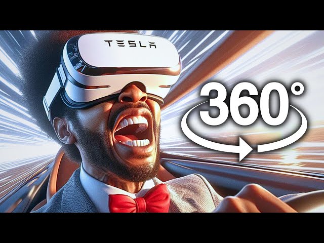 0 to 1000000 km/hr - Inside Tesla╿360 VR