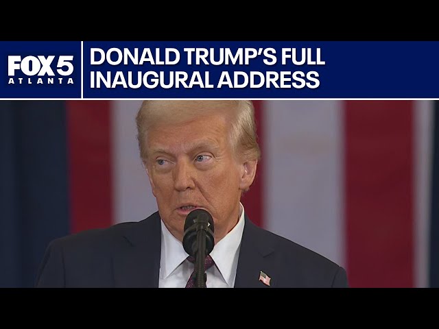 Trump inauguration speech | FOX 5 News