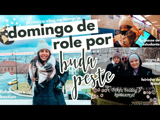 Vlog: Domingo em Budapeste + Feirinha de Natal | Mariany Viaja