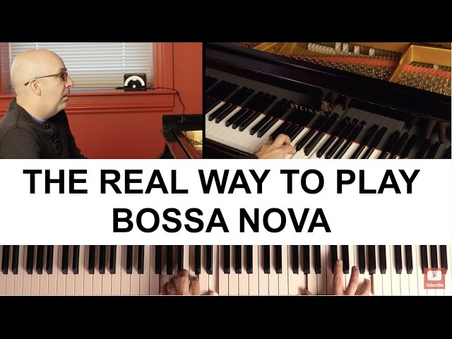 The Real Way to Play Bossa Nova - Peter Martin | 2 Minute Jazz