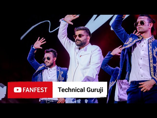 Technical Guruji @ YouTube FanFest Mumbai 2019